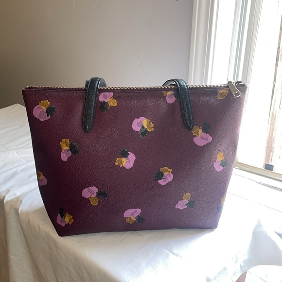 Taylor tote Plum floral 37226 - Picture 2 of 5